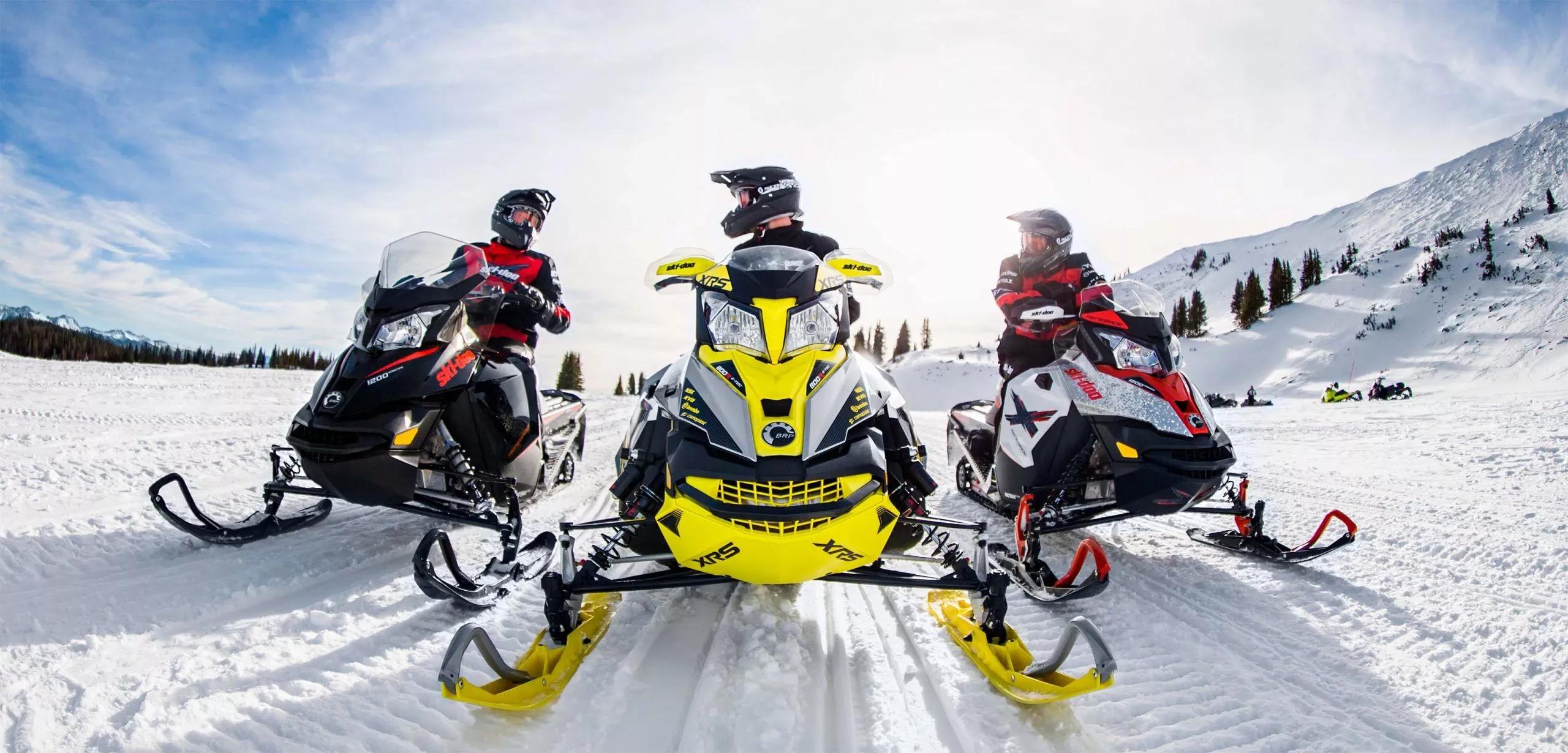 Balade Moto neige